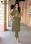 Rose Wood By Kadlee Rayon Printed Wholesale Kurti With Bottom Suppliers In Mumbai
